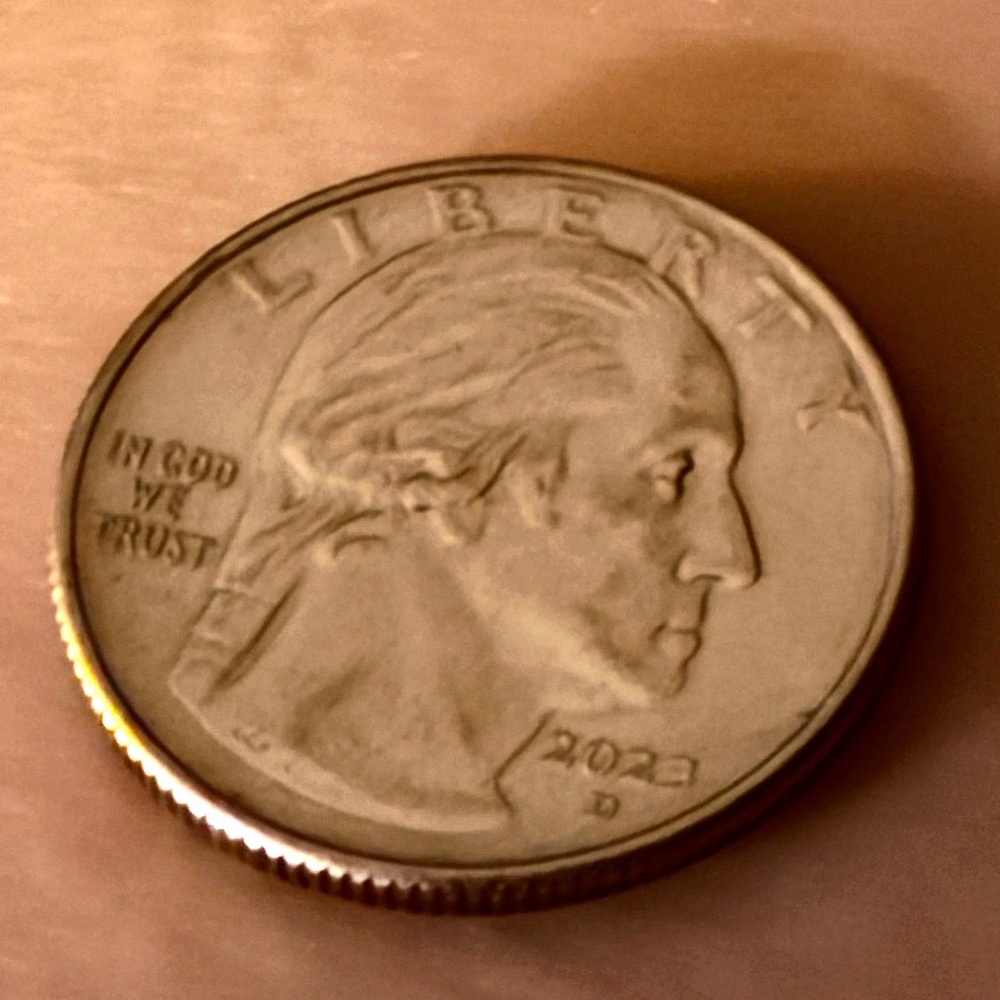 " In Cod We Trust " misprint on 2023 right facing quarter / dollar ft. Edith K.